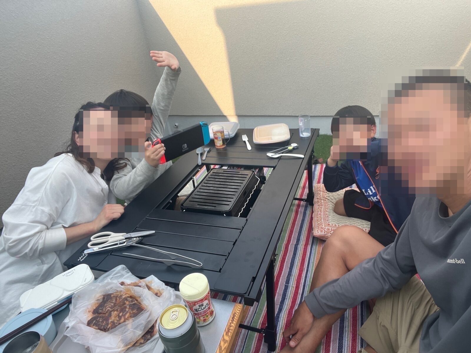 屋上BBQ