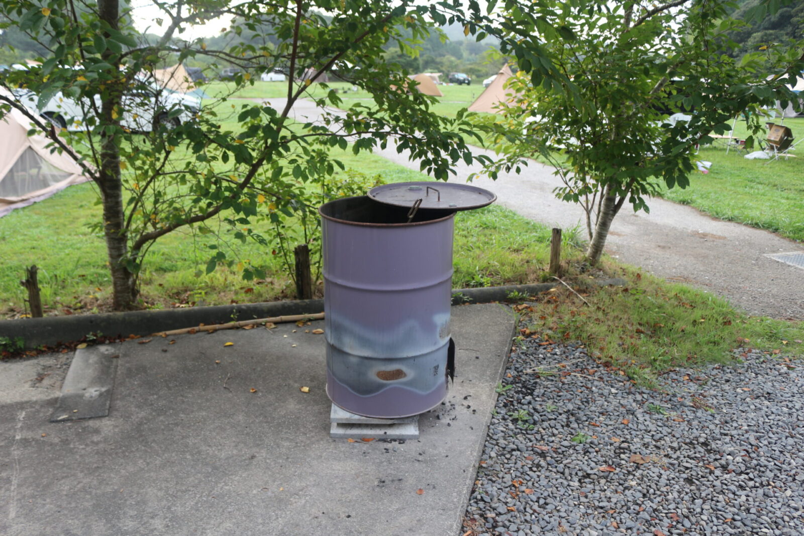 炭捨て場