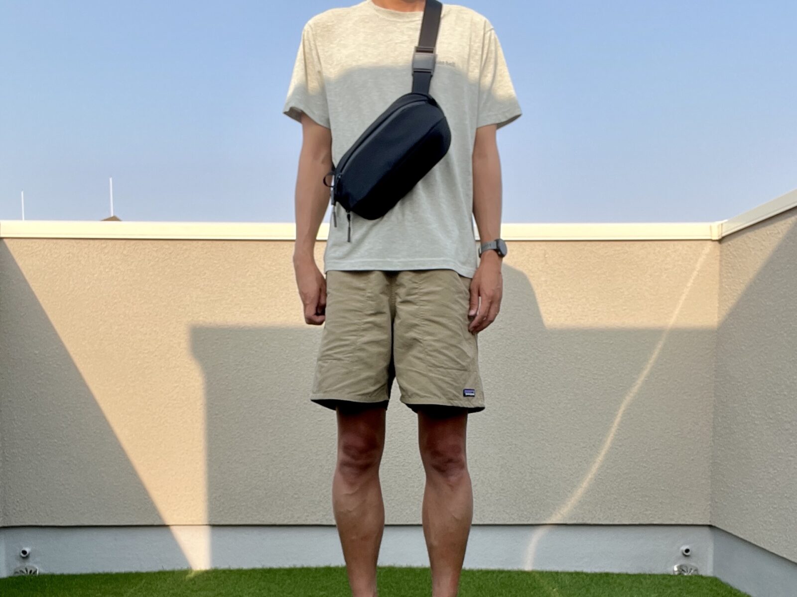 正面から